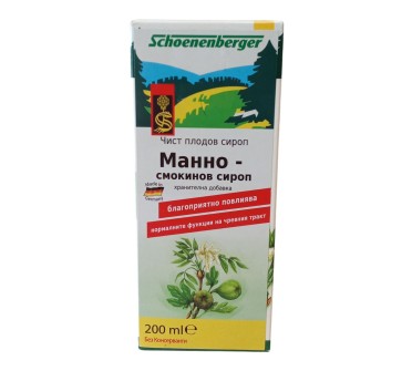 МАННО-СМОКИНОВ СИРОП х 200 мл SCHOENENBERGER